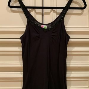 Free People Tank Top with Embellishment